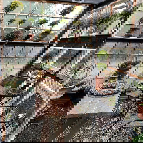 Window Greenhouse Shelving