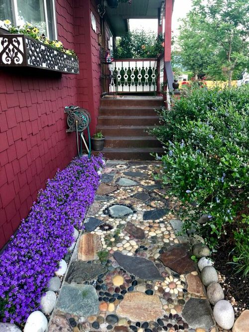  DIY Garden Path Ideas With Tutorials # 20
