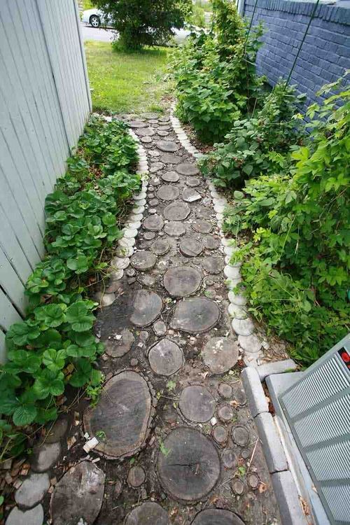 DIY Garden Path Ideas With Tutorials #26