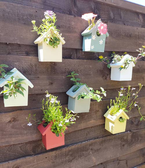 Fence Planters for privacy 36