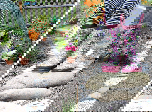  DIY Garden Path Ideas With Tutorials #24